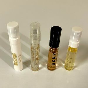 (060) NEW Perfume Vials - 4 mini ones